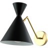 Бра Crystal Lux JOVEN AP1 GOLD/BLACK