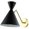 Бра Crystal Lux JOVEN AP1 GOLD/BLACK
