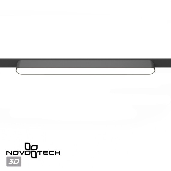 359240 Трековый магнитный светодиодный светильник Novotech SMAL 48V CRI90+ 3000К 1080Лм 90° 18W