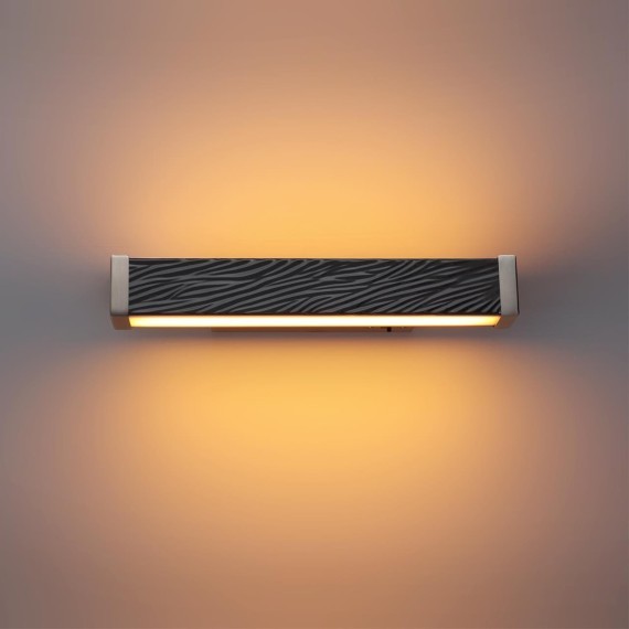 Настенный светильник с выкл. LED x 10W 2000К/3000K/4000K/переключ. RIVERA 5451/10WLB