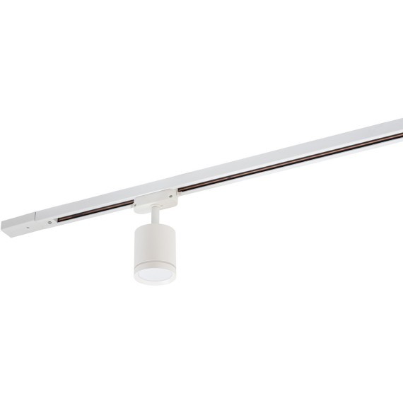 Однофазный двужильный светодиодный трековый светильник Denkirs DK6401-WH SOLID Ribe 3200К 630Лм CRI90+ 120° 5Вт