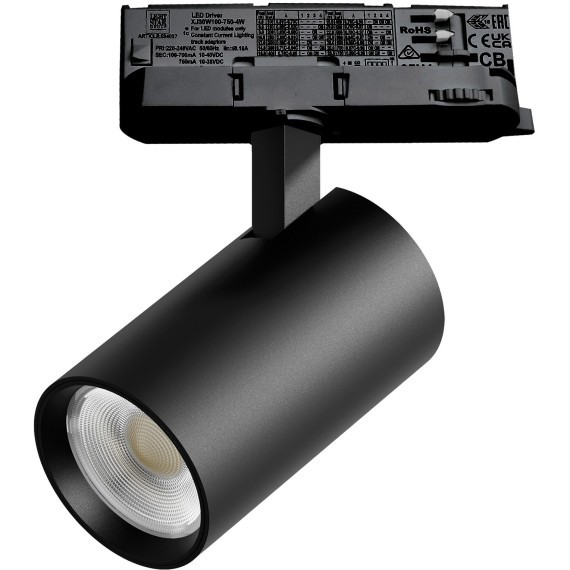 Светильник для трековой системы Quattro LED 15W с адаптером Alta Base Lightstar A5137QT