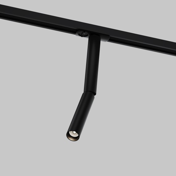 Однофазный двужильный светодиодный трековый светильник Maytoni Unity TR142-1-6W3K-B Focus Dual 3000К 400Лм CRI90+ 36° 6Вт