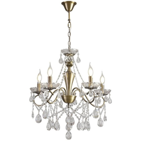 Люстра потолочная E14 5*40W 220V LUINA 8346/5