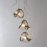 Подвесной светильник с 3 лампами Divinare 5015/17 SP-3 HAZEL под лампы 3xG9 40W
