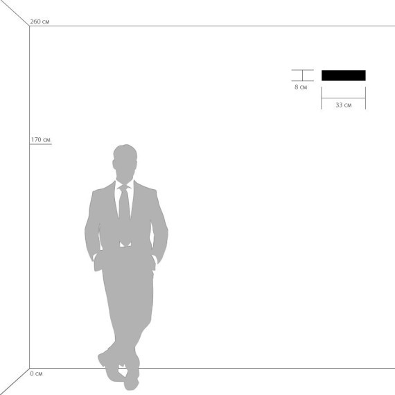 Бра Lightstar 810516 Fiume светодиодная LED 10W