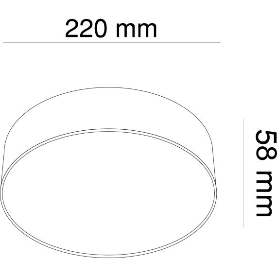 Настенно-потолочный светильник Maytoni C032CL-L32MG3K Zon светодиодный LED 26W