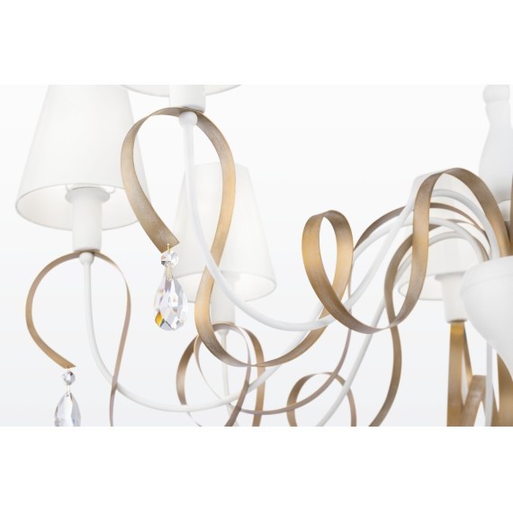 Люстра подвесная Maytoni ARM010-08-W Intreccio под лампы 8xE14 40W