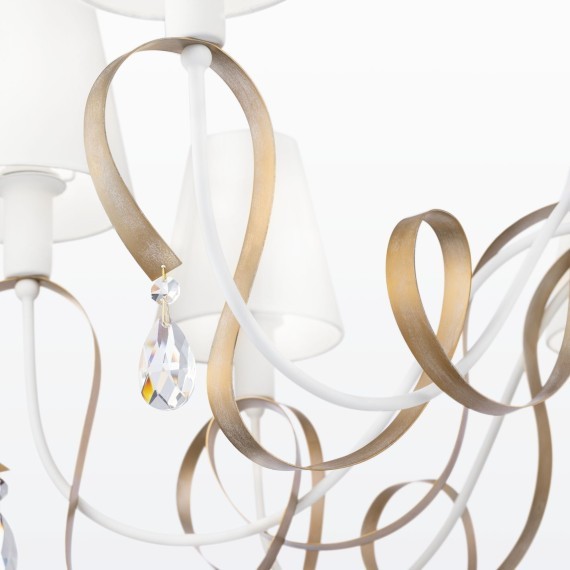 Люстра подвесная Maytoni ARM010-08-W Intreccio под лампы 8xE14 40W