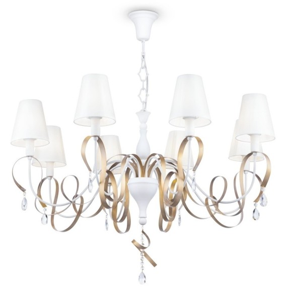 Люстра подвесная Maytoni ARM010-08-W Intreccio под лампы 8xE14 40W