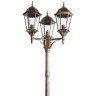 Уличный столб Arte Lamp GENOVA A1207PA-3BN