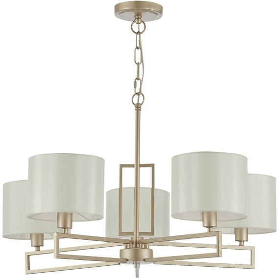 SLE105803-05 Светильник подвесной Матовое золото/Белый E14 5*40W DANAE