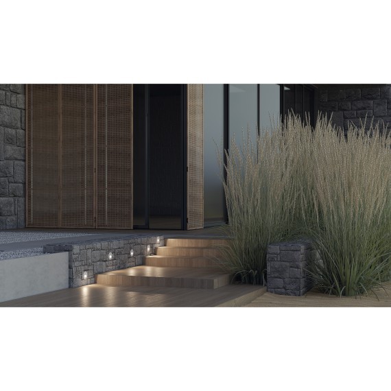 Уличный светильник встраиваемый в дороги и стены Maytoni O015SL-L3W3K Bil IP54 светодиодный LED 3W