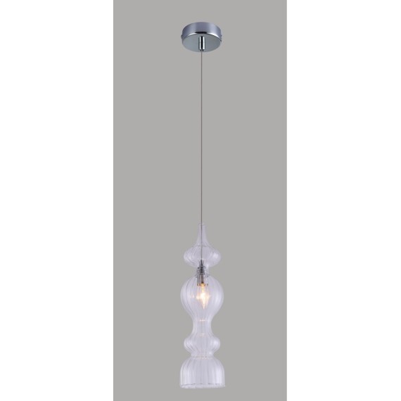 Светильник подвесной Crystal Lux IRIS SP1 A TRANSPARENT