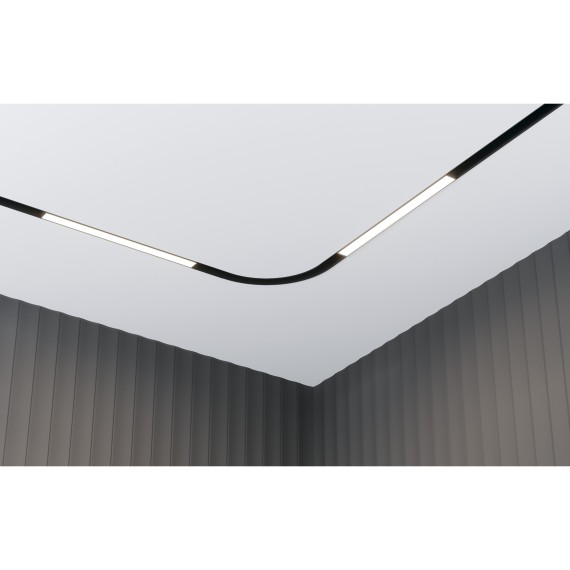 TR030-4-12W3K-WW-DS-B Трековый магнитный SMART (App, Bluetooth Mesh, Алиса) светодиодный светильник Maytoni Exility CRI90+ 2700-6000К 780Лм 120° 12Вт