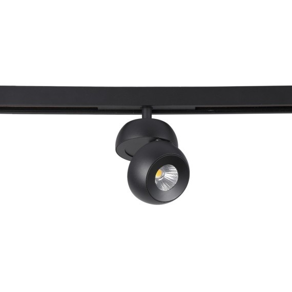 CLT 0.33 011 7W BL-BL 4000K Трековый магнитный светодиодный светильник Crystallux Space 48V CRI90+ 4000К 320Лм 36° 7W