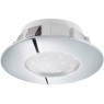 95818 Светодиодный встраиваемый светильник PINEDA, 1х4,9W(LED), ?78, IP44, пластик, хром