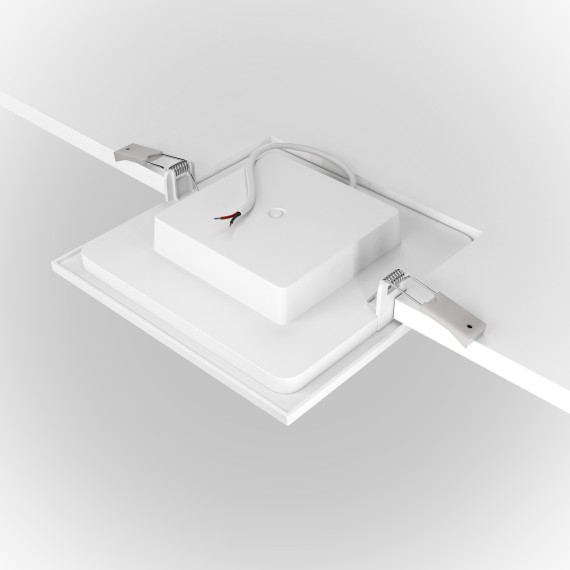 Встраиваемый светильник Maytoni DL020-6-L12W Stockton IP44 светодиодный LED 12W