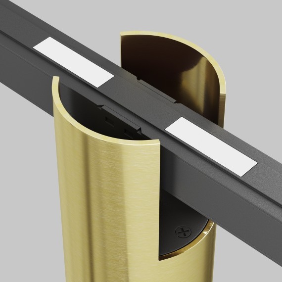 TR122-4-7W-DS-BS Трековый магнитный SMART (App, Bluetooth Mesh, Алиса) светодиодный светильник Maytoni Exility CRI90+ 2700-6000К 370Лм 50° 7Вт