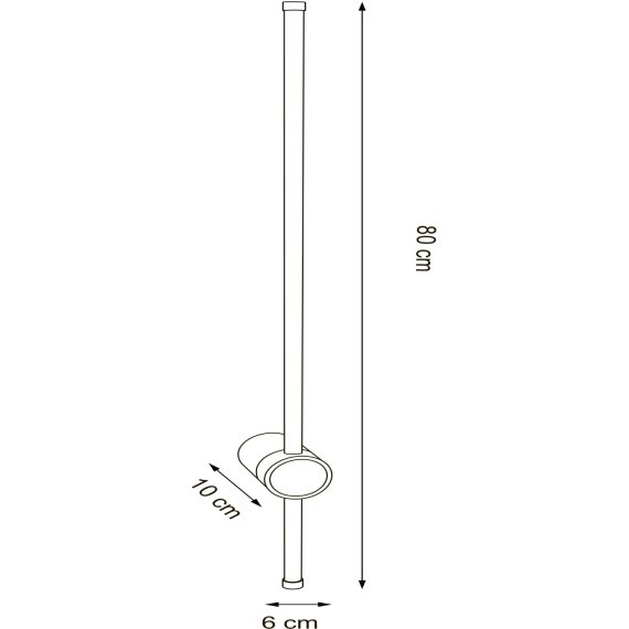 Декоративная подсветка Arte Lamp ATMOS A5409AL-1BK