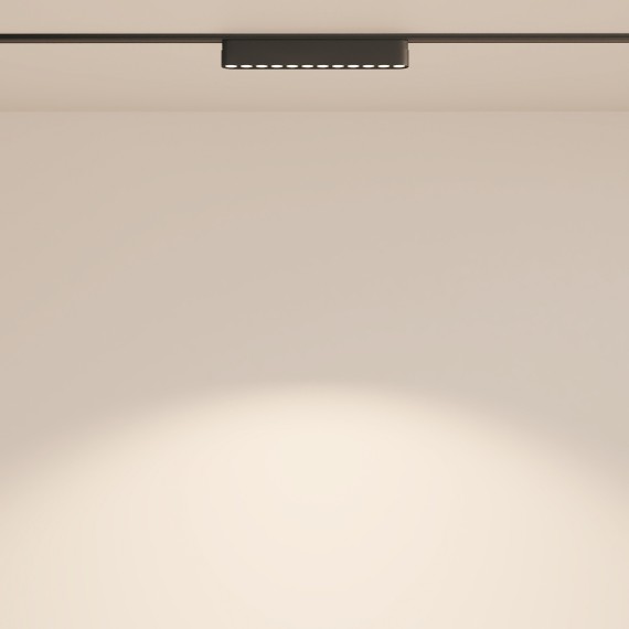 TR082-1-12W4K-M-B Трековый магнитный светодиодный светильник Maytoni Radity 48V CRI90+ 4000К 1400Лм 36° 12Вт