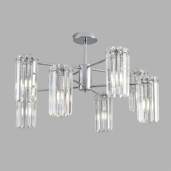 Люстра подвесная E14 8*40W 220V FAVLA 8348/8C