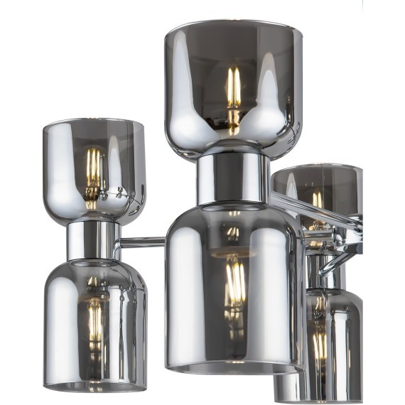 Люстра на штанге Freya FR5203PL-10CH1 Savia под лампы 10xE27 60W