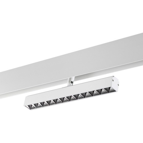 358609 Трековый светодиодный светильник Novotech Flum CRI90+ 4000К 960Лм 38° 12W