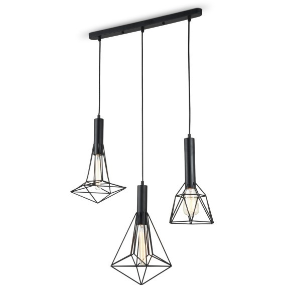 Подвесной светильник с 3 лампами Maytoni T021-03-B SPIDER под лампы 3xE27 60W