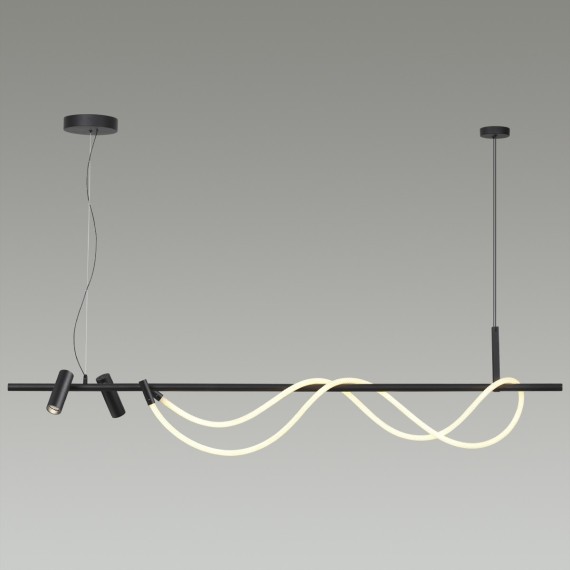 Подвесной светильник LED 40W 1580Лм 4000K Odeon Light CORDA 4391/40L