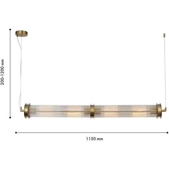 Подвесной светильник Trompa 4092-4P
