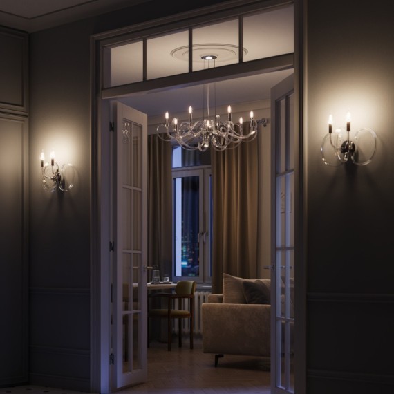 Бра Maytoni MOD051WL-02TR Atlanta под лампы 2xE14 40W