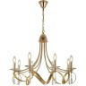 SLE120213-08 Светильник подвесной Французское золото E14 8*40W FILATTA