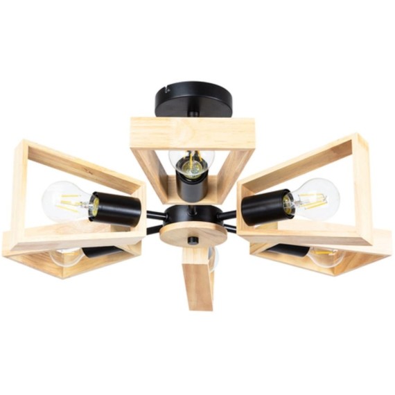 Люстра потолочная Arte Lamp A8030PL-6BK BRUSSELS под лампы 6xE27 60W