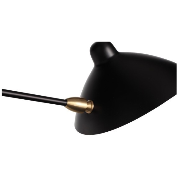 SL305.401.01 Бра ST-Luce Черный/Черный, Белый E27 1*60W SPRUZZO