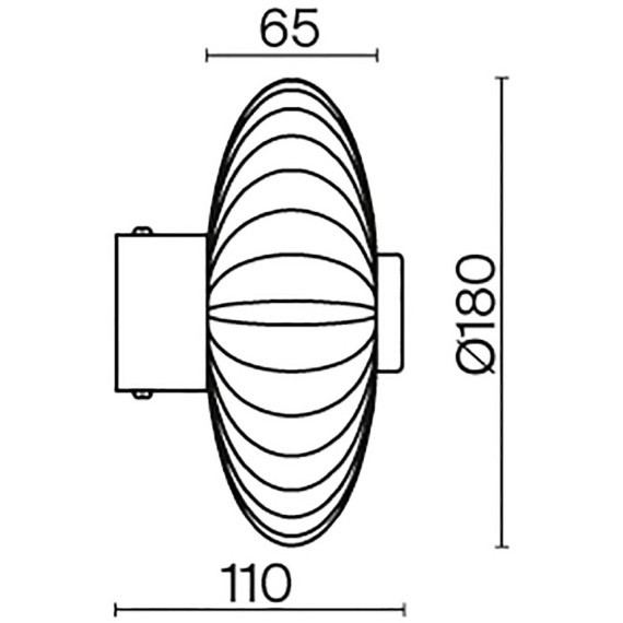 Бра Maytoni MOD555WL-L4CH4K Amulet светодиодная LED 2W