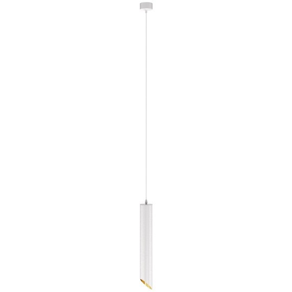 Подвесной светильник цилиндр Maytoni P044PL-01-40GU10-W L IPari под лампу 1xGU10 35W