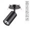 Встраиваемый светильник IP20 GU10 50W 220V Novotech PIPE 370416
