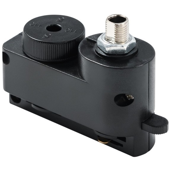 Адаптер для уст. любого подвесного светильника на однофазные шинопроводы Crystal Lux CLT 0.212 01 BL