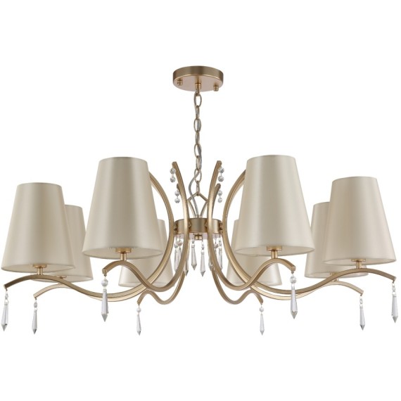 Люстра Crystal Lux RENATA SP8 GOLD
