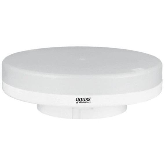 83815 Лампа Gauss Elementary GX53 15W 1020lm 3000K LED 1/10/100