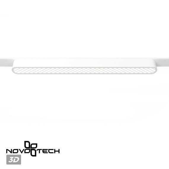 359249 Трековый магнитный светодиодный светильник Novotech SMAL 48V CRI90+ 3000К 1080Лм 90° 18W