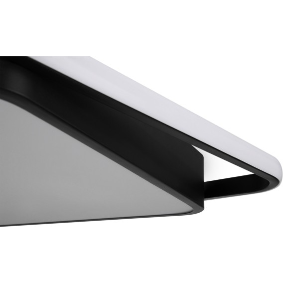 Квадратный черный светодиодный потолочный светильник управляемый пультом ДУ 88Вт 7000лм 3000-6000К Freya Arvin FR10030CL-L88B