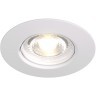 DK3028-WH Встраиваемый светильник, IP 20, 10 Вт, GU5.3, LED, белый, пластик