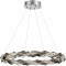 SL6009.103.01 Люстра подвесная ST-Luce Хром/Прозрачно-Дымчатый LED 1*30W 3000K DIAMANTA