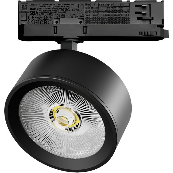 Светильник для трековой системы Quattro LED 30W с адаптером Alta Pro Lightstar A5637QT