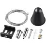 Подвесной комплект с 2м тросом для трехфазных шин Novotech 135071