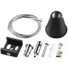 Подвесной комплект с 2м тросом для трехфазных шин Novotech 135071