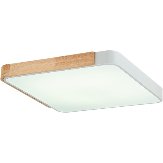 SLE201252-01 Светильник потолочный Белый, Светлое дерево/Белый LED 1*42W 3000K/4000K/6000K FESTA