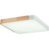 SLE201252-01 Светильник потолочный Белый, Светлое дерево/Белый LED 1*42W 3000K/4000K/6000K FESTA